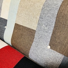 引っ越しの為お譲りします。
3人　ソファ　中古　汚れありの画像