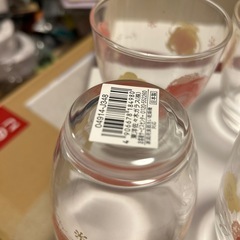 a.v.v花柄グラスあげます新品未使用ですの画像