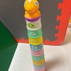 ベビーロディ コップタワー【製造終了】/RODYおもちゃつみ木の画像