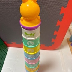 ベビーロディ コップタワー【製造終了】/RODYおもちゃつみ木の画像