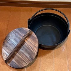 鋳物 すきやき鉄鍋 池永鉄工の画像