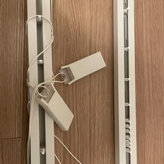 ニチベイ　カーテンレール　2本の画像