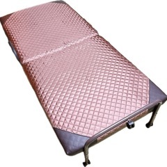 折りたたみベッド シングル 14段階リクライニング 一人暮らし 単身赴任 の画像