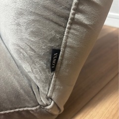 LOWYA  座椅子ソファ　グレージュの画像