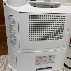 シャープ 加湿ファンヒーターの画像