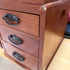 折り畳み式和風文机の画像