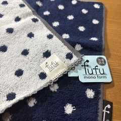 レディース タオルハンカチ 2枚 新品未使用の画像