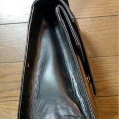 桂由美 ロゴ 押し印  ストラップ付きフォーマルバッグ 中古の画像