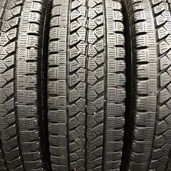 BS BLIZZAK W979 195/85R15 113/111L LT 15インチ ライトトラック用 スタッドレス 6本 20年製 バリ溝 キャンター デュトロ等　(STT090)の画像