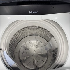 2021年製　ハイアール洗濯機の画像