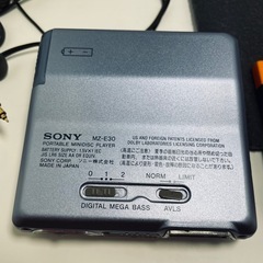 美品　SONY MZ-E30 ポータブルMDプレーヤー 動作品 ソニー ウォークマン WALKMANの画像