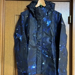 極美品　X-girl/エックスガール【宇宙柄　マウンテンパーカー】の画像