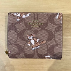 コーチ　２つ折財布I①【新品未使用】の画像