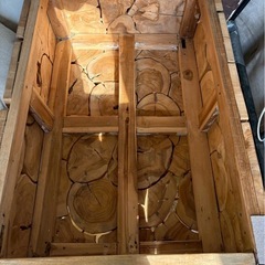 ハンドメイド　テーブル　木製の画像