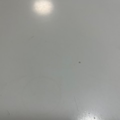 ニトリ　白のダイニングテーブルセットの画像