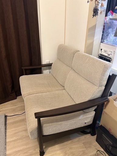 2人掛けソファー (ととこ) 熊本のソファ《2人掛けソファ》の中古