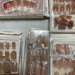 ネイルチップandジェルネイルの画像