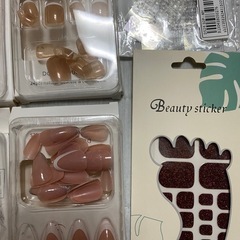 ネイルチップandジェルネイルの画像