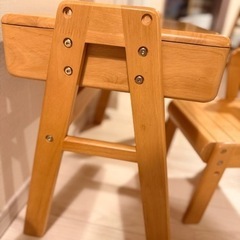 幼児用机＆椅子の画像