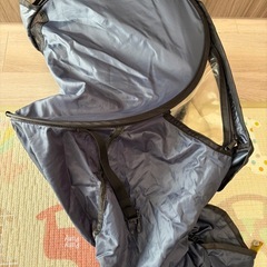 ノロッカ　フロント　チャイルドシート　レインカバー　防水　前用　ネイビー　旧型の画像