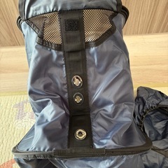 ノロッカ　フロント　チャイルドシート　レインカバー　防水　前用　ネイビー　旧型の画像
