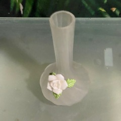 ミニ花瓶ガラス製の画像