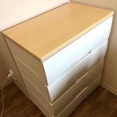 プラスチック収納ケース　の画像