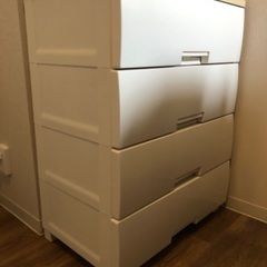 プラスチック収納ケース　の画像