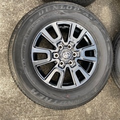 トヨタ　ランクル250ガソリンVX 新車外し タイヤ・ホイール4本セットの画像