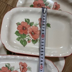 昭和レトロな食器×5枚の画像