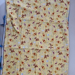 プーさん お昼寝 敷布団カバー チャック付きの画像