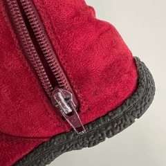 赤ディズニー ブーツ15cmの画像