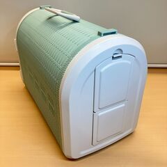 アイリスオーヤマ バスケットキャリー BL-460（グリーン系）の画像