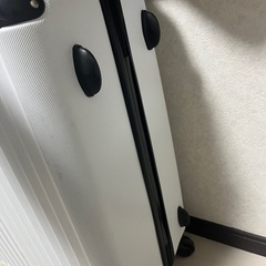 白　キャリーバッグの画像
