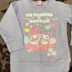 100サイズ　クロミトレーナー　ヒートテックタイツの画像