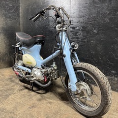 ★支払い総額6.8万円★関東圏内即日配送可能！ホンダ リトルカブ？ AA01 110ccエンジン！ バナナシート！ クルクルハンドル！太足！の画像