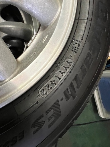軽自動車のタイヤホイールのセット