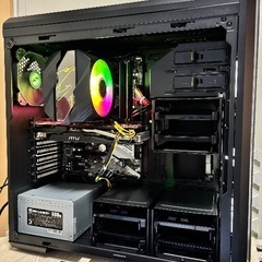 自作ゲーミングパソコン　Ryzen7 3800X、メモリDDR4 16GBの画像
