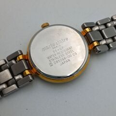 マリクレール　レディース　腕時計　※不動　シルバー　ゴールド　日本製　クオーツの画像