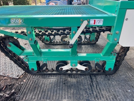 アテックス　クローラ運搬車　XGH500