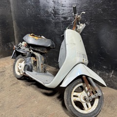 ★支払い総額1.8万円★買取強化中！査定無料♪ホンダ タクト　AF09 スパタク？クレタク？ キックにてクランキング確認済み！部品取り、レストアベースに！の画像