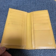 CELINE ブラウン 長財布の画像