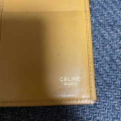 CELINE ブラウン 長財布の画像