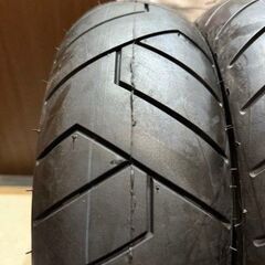 バイク用タイヤ ほぼ新品 VeeRubber 120/70-12 130/70-12の画像