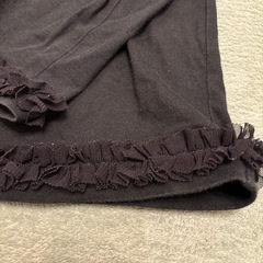 Roni ブラック 長袖カットソー  130くらいの画像