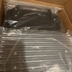 使い易い アルミ合金 バイクボックス ブラック リアボックス 46L 盗難防止の画像