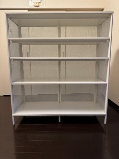 IKEA BEKANT ベカント シェルフユニット 121x134cm ホワイト