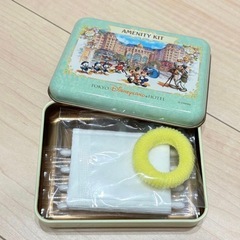 ディズニーランドホテル　アメニティ　歯ブラシ　スリッパ　コップなどの画像