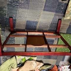 長方形　家具調こたつの画像