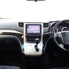 乗出し価格!! 車検2年付 ヴェルファイア 23年式 13.4万km ４ＷＤ 修復歴無し スマートキー ナビ 禁煙車 諸費用コミコミ!の画像